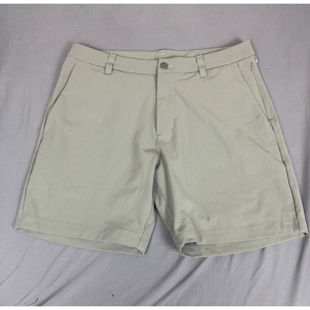 Lululemon Commission Classic Fit Short 7" Warpstreme Grey Sage 32 LM7AJXS